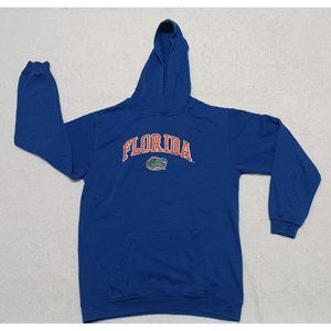 UF Florida Gators Blue Hoodie Pullover Sweatshirt Mens L by Genuine Stuff